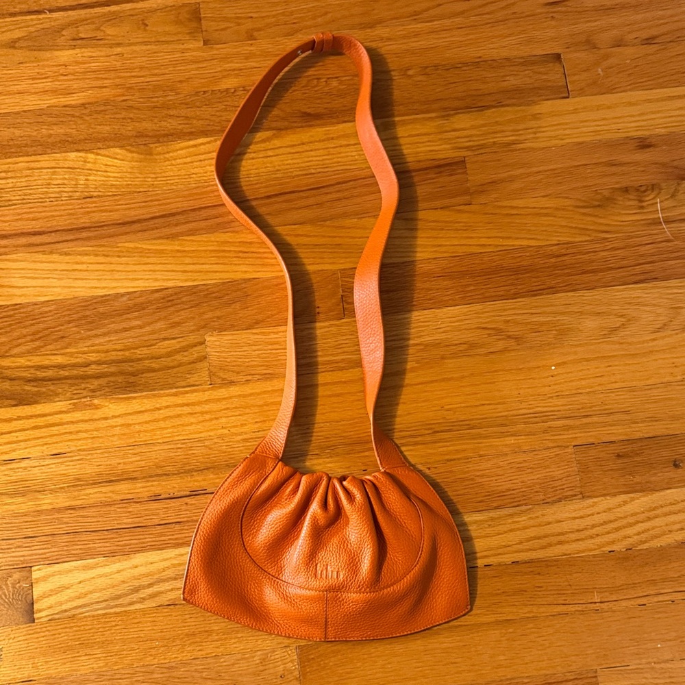 Behno Ana Mini Convertible Milled Bag Orange - new